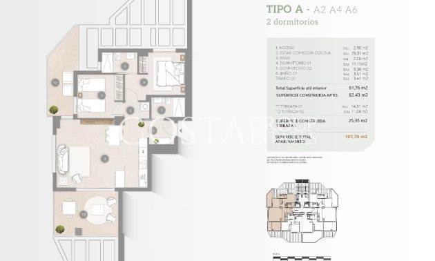 Nouvelle construction - Appartement -
Calpe - Playa Arenal