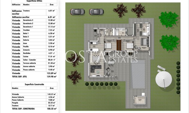 Nouvelle construction - Villa -
Aspe - Poligono 19