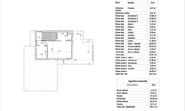 Nouvelle construction - Villa -
Aspe - Poligono 19