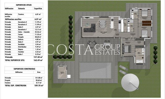 Nouvelle construction - Villa -
Aspe - Poligono 19