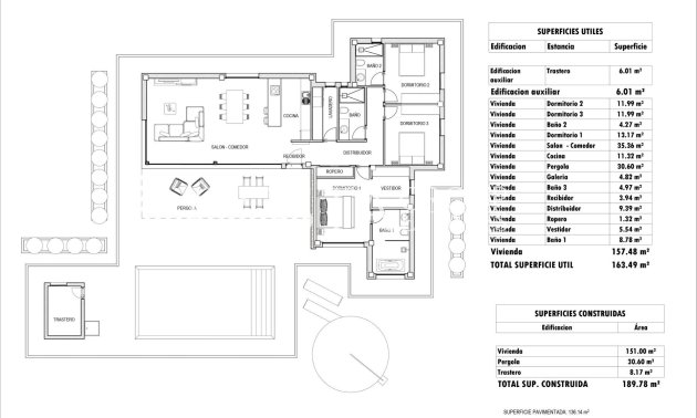 Nouvelle construction - Villa -
Aspe - Poligono 19