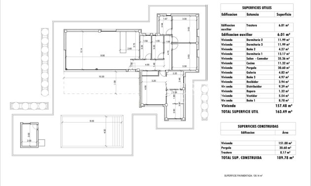 Nouvelle construction - Villa -
Aspe - Poligono 19