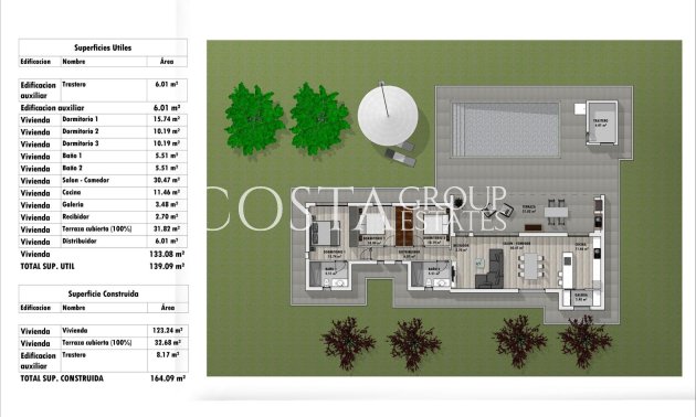 Nouvelle construction - Villa -
Aspe - Poligono 19
