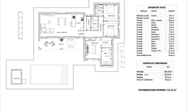 Nouvelle construction - Villa -
Aspe - Poligono 19
