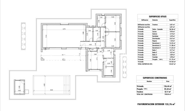 Nouvelle construction - Villa -
Aspe - Poligono 19
