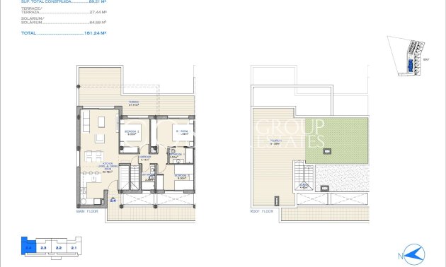 New Build - Apartment -
Los Alcazares - Serena Golf