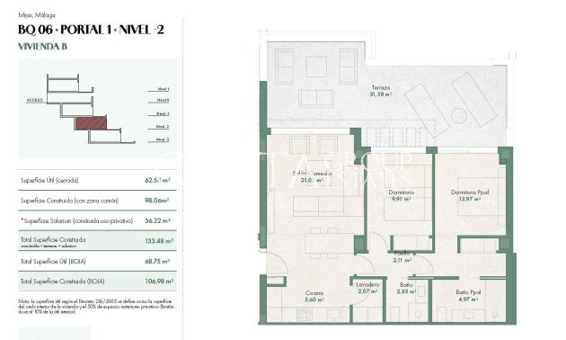 New Build - Apartment -
Mijas - La Noria Golf