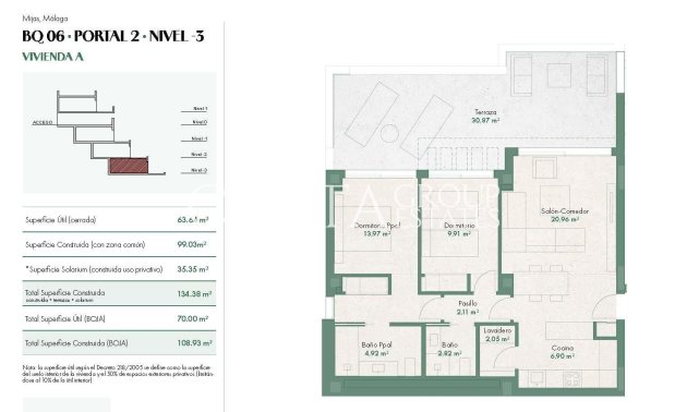 New Build - Apartment -
Mijas - La Noria Golf
