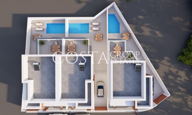 Nowy budynek - Semidetached -
Daya Nueva