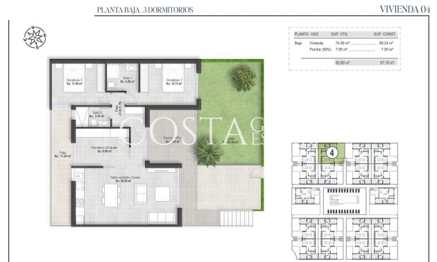 Nowy budynek - Ground Floor Bungalow -
Alhama De Murcia - Condado De Alhama