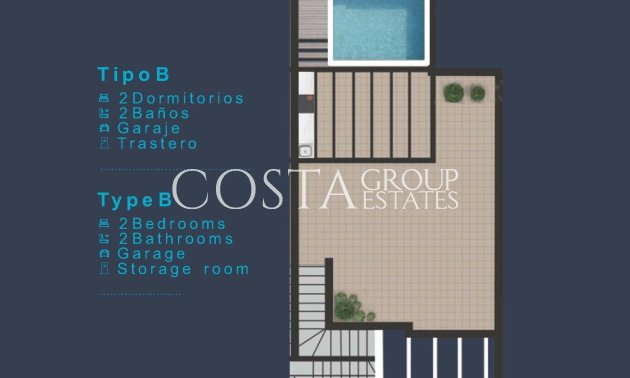 Nieuwbouw Woningen - Top Floor Bungalow -
San Pedro del Pinatar - Los Pinos