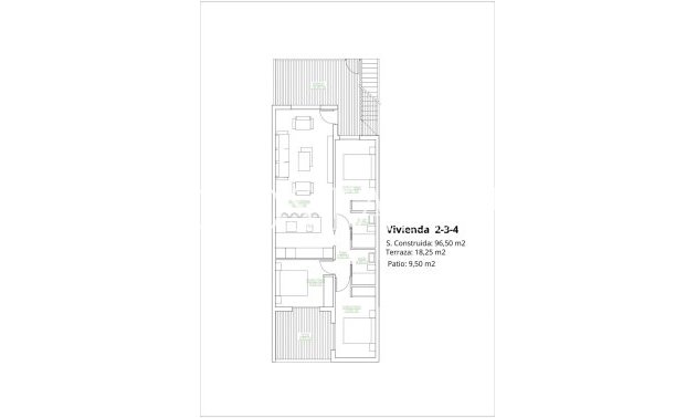 Nieuwbouw Woningen - Ground Floor Bungalow -
San Pedro del Pinatar - Los Antolinos