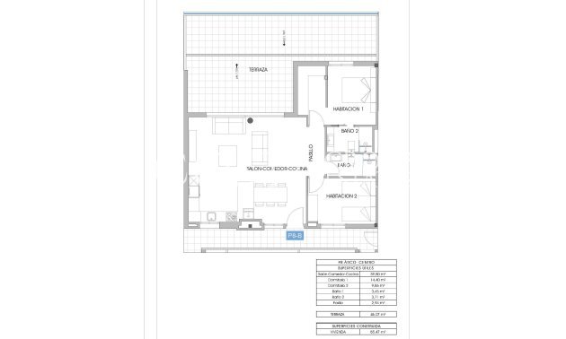 Nouvelle construction - Appartement -
Villajoyosa - Cala de Finestrat