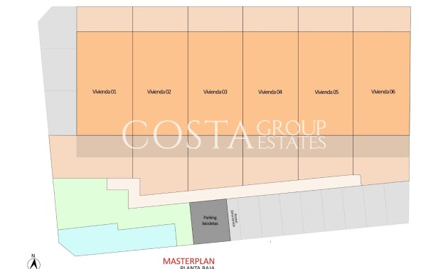 Nieuwbouw Woningen - Ground Floor Bungalow -
Pilar de la Horadada - pueblo