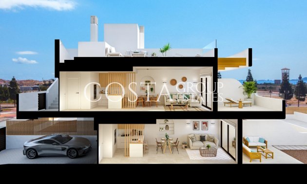 Nieuwbouw Woningen - Ground Floor Bungalow -
Los Alcazares - Serena Golf