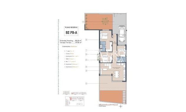 Nieuwbouw Woningen - Ground Floor Bungalow -
Los Alcazares - Serena Golf