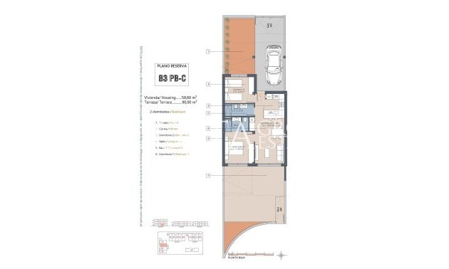 Neue Gebäude - Ground floor apartment -
Los Alcazares - Serena Golf