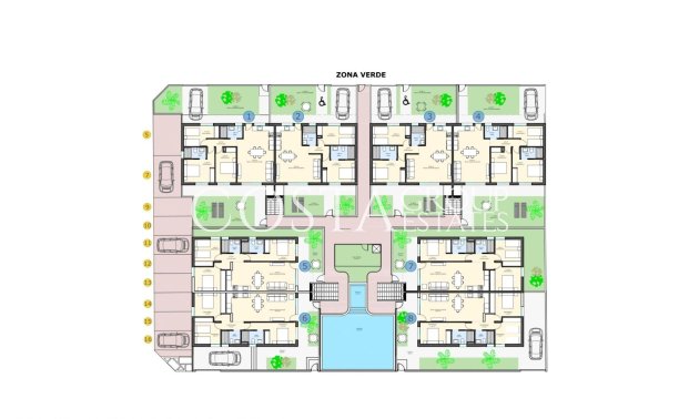 Nieuwbouw Woningen - Top Floor Bungalow -
Pilar de la Horadada - pueblo