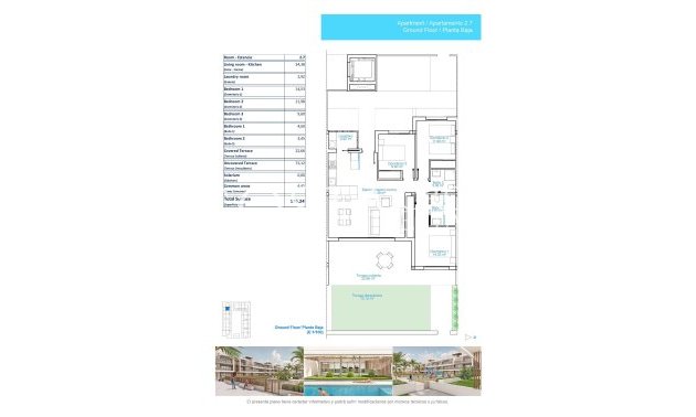 Nouvelle construction - Ground floor apartment -
Pilar de la Horadada - Playa de las Higuericas
