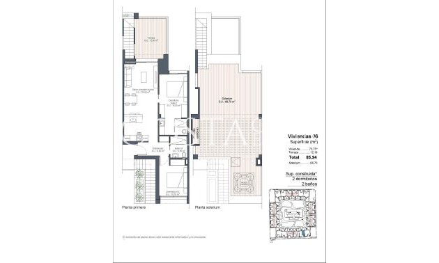 New Build - Top Floor Bungalow -
Ciudad Quesada - Lo Marabú