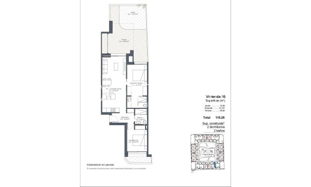 Nieuwbouw Woningen - Ground Floor Bungalow -
Ciudad Quesada - Lo Marabú