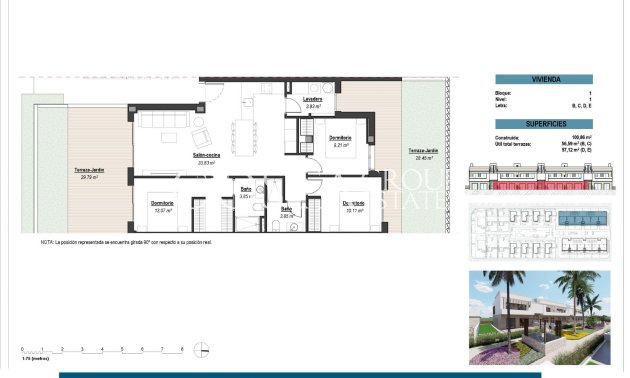 Nieuwbouw Woningen - Ground Floor Bungalow -
Los Alcazares - Serena Golf