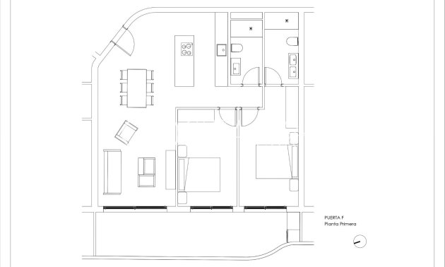 Nowy budynek - Apartament -
Calpe - Arenal Bol