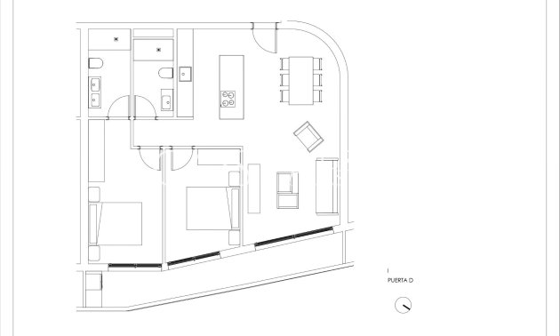 Nowy budynek - Ground floor apartment -
Calpe - Arenal Bol