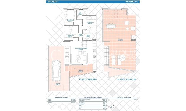 Nieuwbouw Woningen - Top Floor Bungalow -
Pilar de la Horadada - Lo Monte
