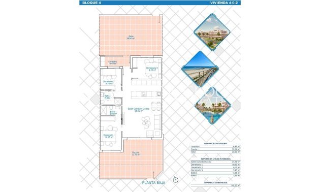 Nieuwbouw Woningen - Ground floor apartment -
Pilar de la Horadada - Lo Monte