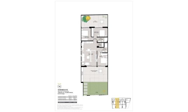 Nieuwbouw Woningen - Ground Floor Bungalow -
San Pedro del Pinatar - Los Cuarteros