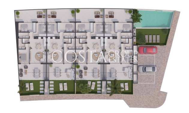 Nieuwbouw Woningen - Ground Floor Bungalow -
San Pedro del Pinatar - Los Cuarteros