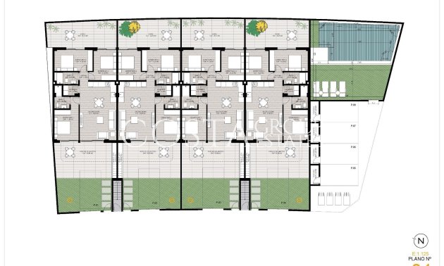 Nieuwbouw Woningen - Ground Floor Bungalow -
San Pedro del Pinatar - Los Cuarteros