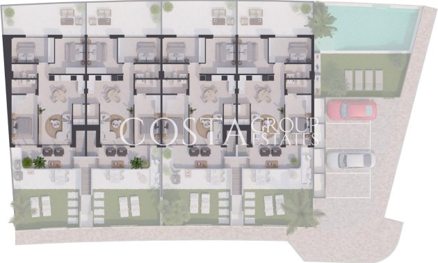 Nieuwbouw Woningen - Ground Floor Bungalow -
San Pedro del Pinatar - Los Cuarteros
