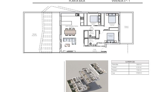 Neue Gebäude - Ground Floor Bungalow -
Finestrat