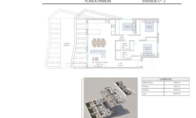 Nouvelle construction - Top Floor Bungalow -
Finestrat