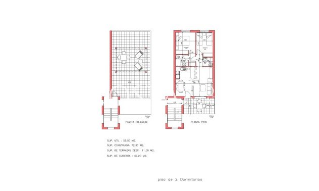 Nouvelle construction - Top Floor Bungalow -
Fuente Álamo - La Pinilla