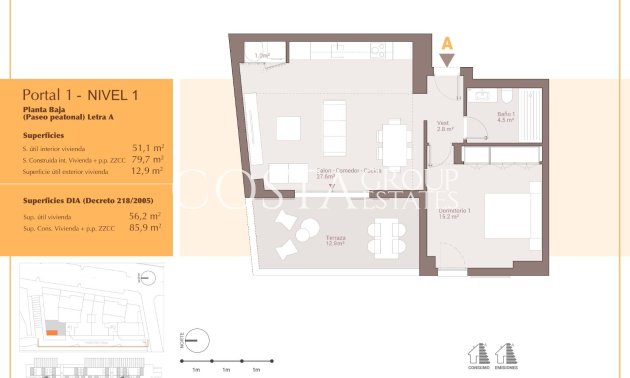 Nouvelle construction - Ground floor apartment -
San Pedro De Alcantara - pueblo