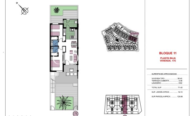Nieuwbouw Woningen - Ground Floor Bungalow -
Pilar de la Horadada - Mil Palmeras