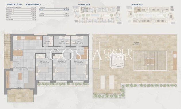 Nieuwbouw Woningen - Top Floor Bungalow -
Torre Pacheco - Torrepacheco