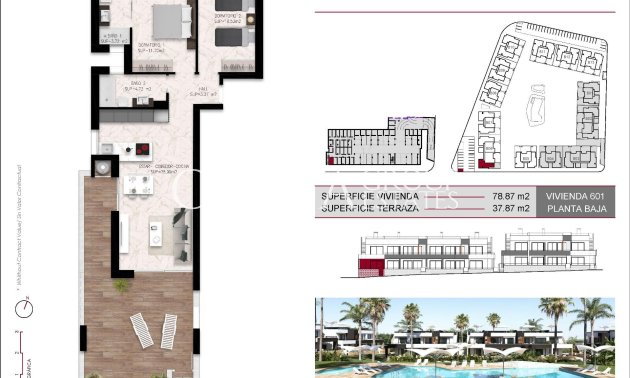 Nowy budynek - Ground Floor Bungalow -
Ciudad Quesada - Lo Marabú