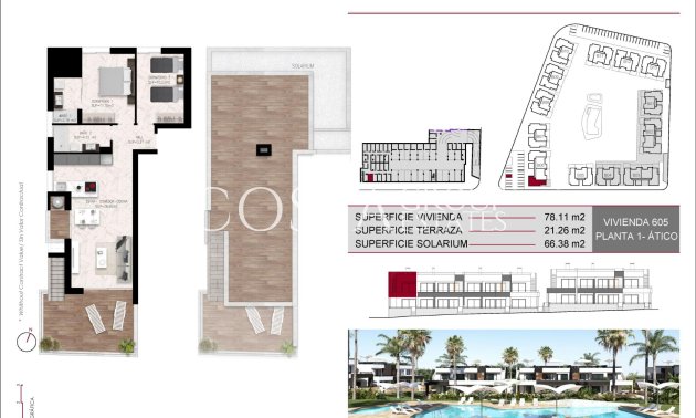 Nowy budynek - Top Floor Bungalow -
Ciudad Quesada - Lo Marabú