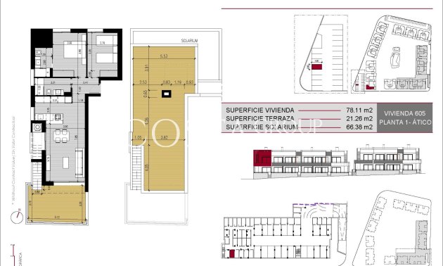 Nowy budynek - Top Floor Bungalow -
Ciudad Quesada - Lo Marabú