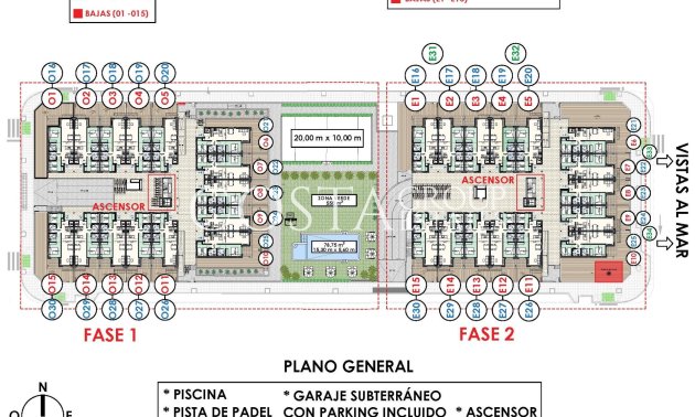 Nieuwbouw Woningen - Top Floor Bungalow -
Pilar de la Horadada - Playa de las Higuericas