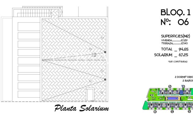 Nouvelle construction - Top Floor Bungalow -
Algorfa - La Finca Golf