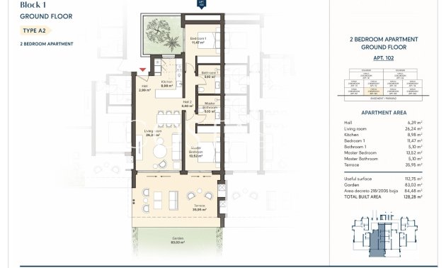 Nouvelle construction - Ground floor apartment -
Estepona - La Gaspara