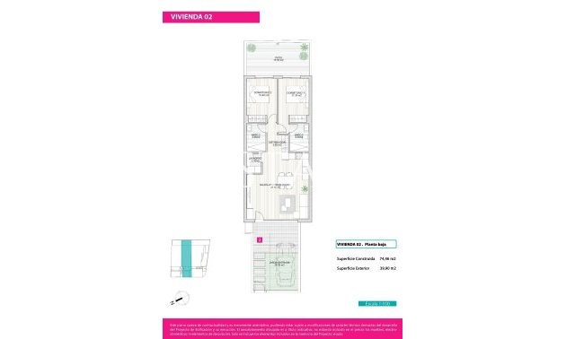 Nieuwbouw Woningen - Ground Floor Bungalow -
San Pedro del Pinatar - Lo Pagan