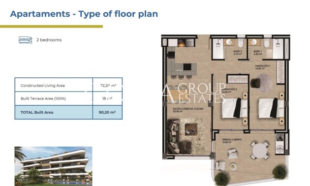 Nieuwbouw Woningen - Appartement -
Orihuela Costa - La Ciñuelica