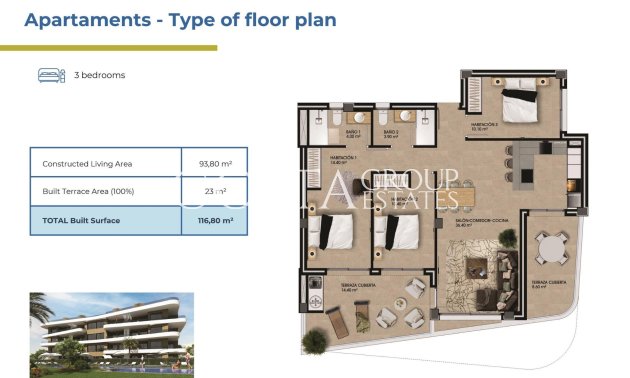 Nieuwbouw Woningen - Appartement -
Orihuela Costa - La Ciñuelica