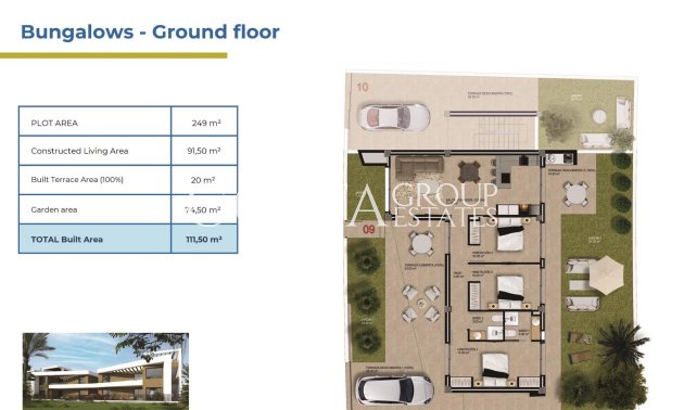 Nouvelle construction - Ground Floor Bungalow -
Orihuela Costa - La Ciñuelica